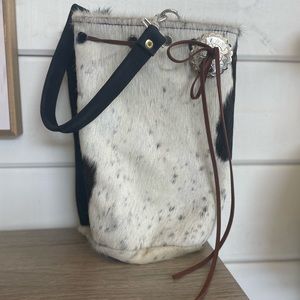 Handmade bucket bag